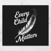 2024年オレンジデイの子どもの親切事項 ビールラベル (シングルラベル)