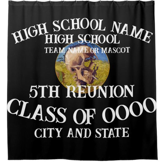 2024年カクテルワインディナーソアレー衣装テーマ シャワーカーテン (正面)