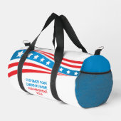 2024年カスタムのアメリカ国旗 ダッフルバッグ (右コーナー)