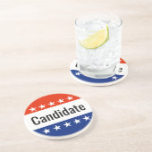 2024年カスタムの選挙候補 コースター (側面)