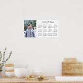 2024年カスタムカレンダー ポスター (キッチン)