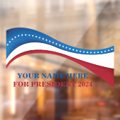 2024年カスタム大統領候補の追加 ウィンドウサイン (シート2)