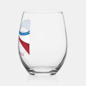 2024年カスタム大統領候補の追加 ステムなしワイングラス (左)