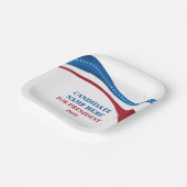 2024年カスタム大統領候補の追加 ペーパープレート (傾斜あり)