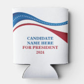 2024年カスタム大統領候補の追加 缶クーラー (裏面)