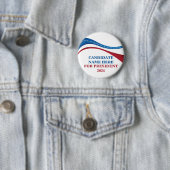 2024年カスタム大統領候補の追加 缶バッジ (インサイチュ)