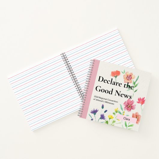 2024年カスタムJW条約グッドニュース宣言 ノートブック (内部)