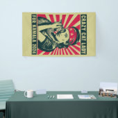 2024年カマラのためのクレイジーキャットレディ 横断幕 (トレードショー)