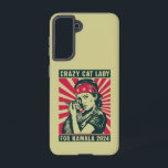 2024年カマラのためのクレイジーキャットレディ SAMSUNG GALAXY S21ケース<br><div class="desc">2024年カマラのためのクレイジーキャットレディ</div>