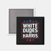 2024年カマラハリス大統領のホワイトダデス マグネット (正面/裏面)