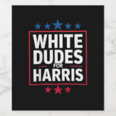 2024年カマラハリス大統領のホワイトダデス ワインラベル (シングルラベル)