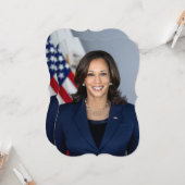 2024年カマラハリス大統領候補 カード (正面/裏面インサイチュ)