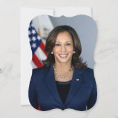 2024年カマラハリス大統領候補 カード (正面)