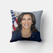 2024年カマラハリス大統領候補 クッション (裏面)