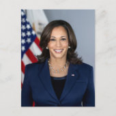 2024年カマラハリス大統領候補 ポストカード (正面)