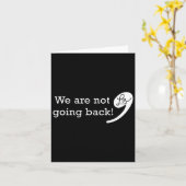 2024年カマラ大統領におもしろい戻らない カード (黄色い花)