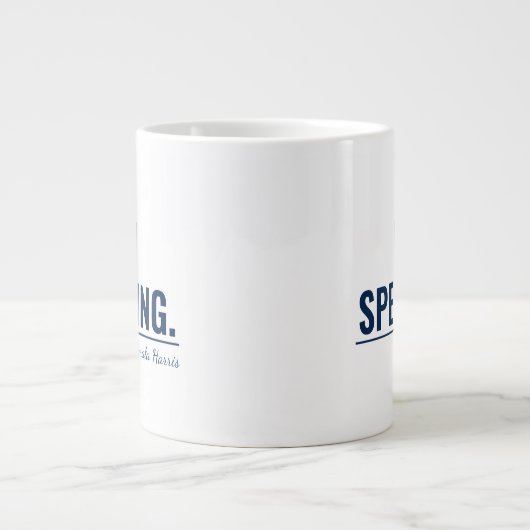 2024年カマ話ラハリス社長 ジャンボコーヒーマグカップ (正面)