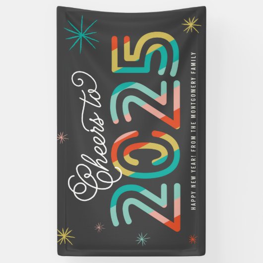 2024年カラフル元旦の祭日パモダンーティ 横断幕 (縦)