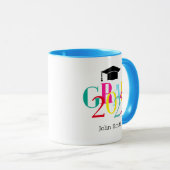 2024年カラフル卒業マカスタムグ マグカップ (正面右)