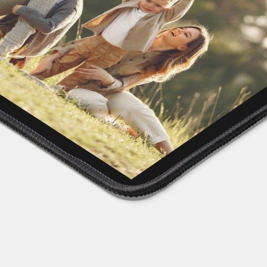 2024年カレンダーとフォトコラージュ デスクマット (コーナー)