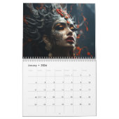 2024年カレンダーデザインby Nishiet カレンダー (1月 2026)