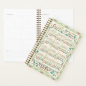 2024年カレンダービクトリアンアールヌーボーカスタムSm プランナー手帳 (ディスプレー)