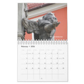 2024年カレンダー中世ヨーロッパ宗教小5x7 カレンダー (2月 2026)