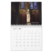 2024年カレンダー中世ヨーロッパ宗教小5x7 カレンダー (1月 2026)