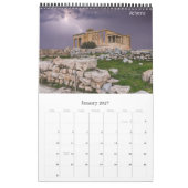 2024年カレンダー写真：ギリシャ暦 カレンダー (1月 2027)