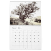 2024年カレンダー新年プランナー美術とデザイン カレンダー (2月 2026)