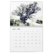 2024年カレンダー新年プランナー美術とデザイン カレンダー (3月 2026)