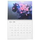 2024年カレンダー猫について! カレンダー (3月 2026)