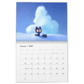 2024年カレンダー猫について！ カレンダー (1月 2027)