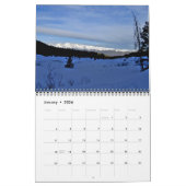 2024年カレンダー:コロラド州マッシブ山 カレンダー (1月 2026)