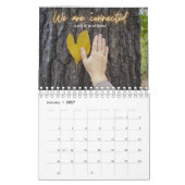 2024年カレンダー – 年間の自然つながり カレンダー (1月 2027)