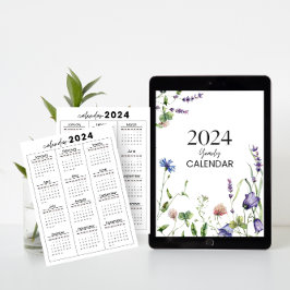2024年カレンダー 招待状