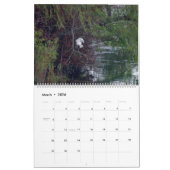 2024年カレンダー: The Art of 魚釣り by A.Grate Egret カレンダー (3月 2026)