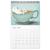 2024年カレン図解入りの、写真付きのダー：Giao Williams カレンダー (1月 2027)