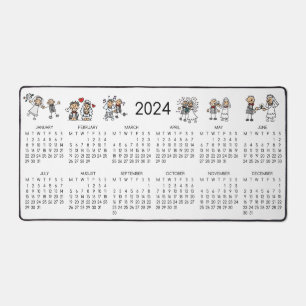 2024年カレン結婚ダーキャラクター デスクマット