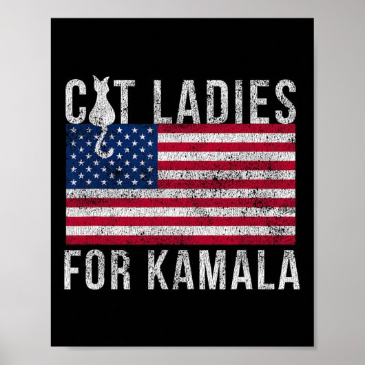 2024年キャット動揺してレディースFor Kamal ポスター (正面)