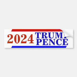 2024年キャンペーンTRUMP PENCE社長選挙 バンパーステッカー