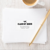 2024年クラシックフォントクラス卒業アドレス ラベル (インサイチュ)