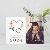 2024年クラスのナース卒業写真の発表 招待状 (スタンド正面)