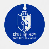 2024年クラスのロゴオーナメント メタルオーナメント (正面)