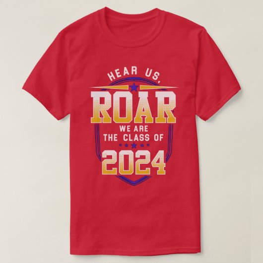 2024年クラスシニアおもしろいギフト高齢者2024 8 Tシャツ (デザイン正面)