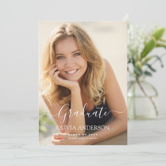 2024年クラス写真卒業発表 招待状 (スタンド正面)