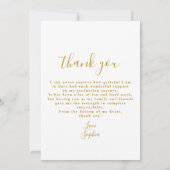 2024年クラス卒業サンキューカード サンキューカード (裏面)