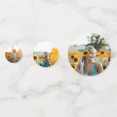 2024年クラス卒業パーティーテーブル紙吹雪 コンフェッティ (正面)