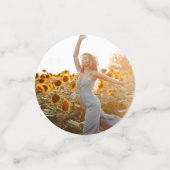 2024年クラス卒業パーティーテーブル紙吹雪 コンフェッティ (スモール正面)