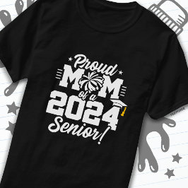 2024年クラス卒業応援Mom Senior 2024 Tシャツ